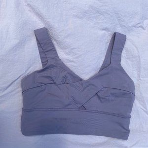 size 6 Lululemon Long Line sports bra
